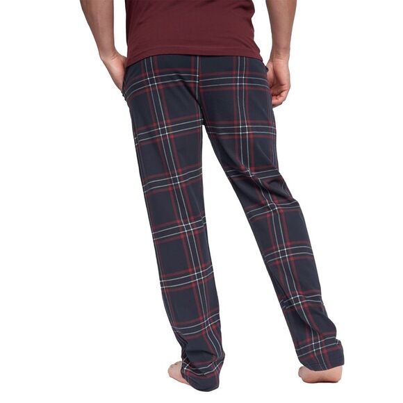 Duck and Cover Mens Callister Pajama Set / Burgundy - Picture 3 of 8